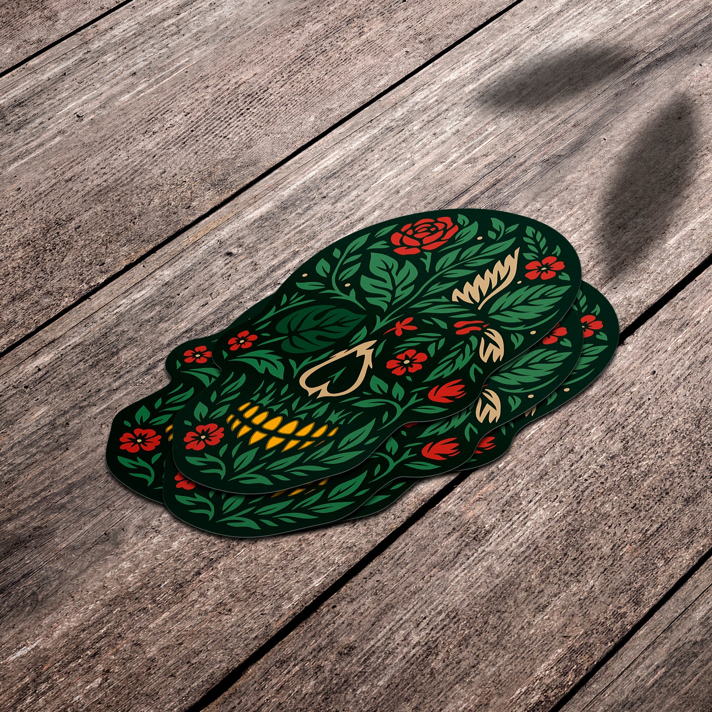 BOTANICAL SKULL | Sticker