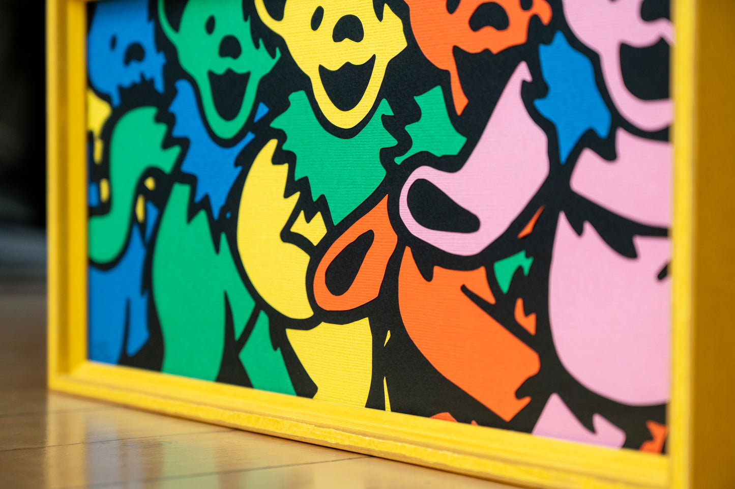 'OSOS BAILARINES' | Marco amarillo