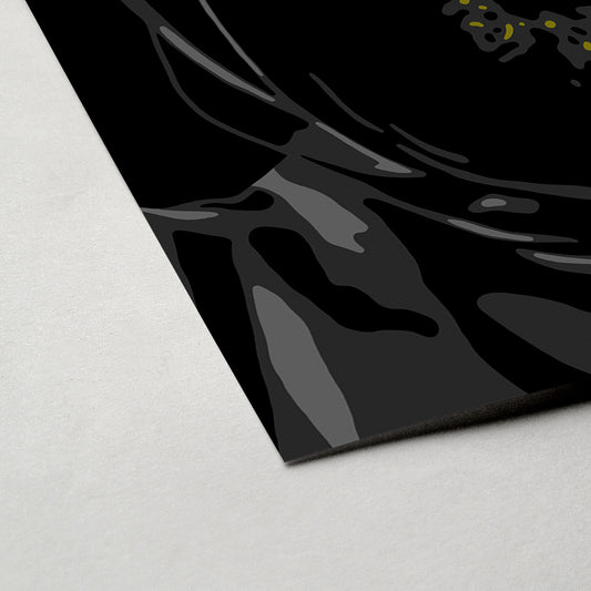 DEAD EYE | Yellow+Black Color Match Frame