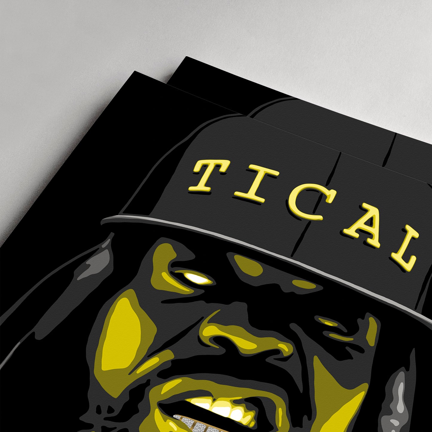 DEAD EYE | Yellow+Black Color Match Frame