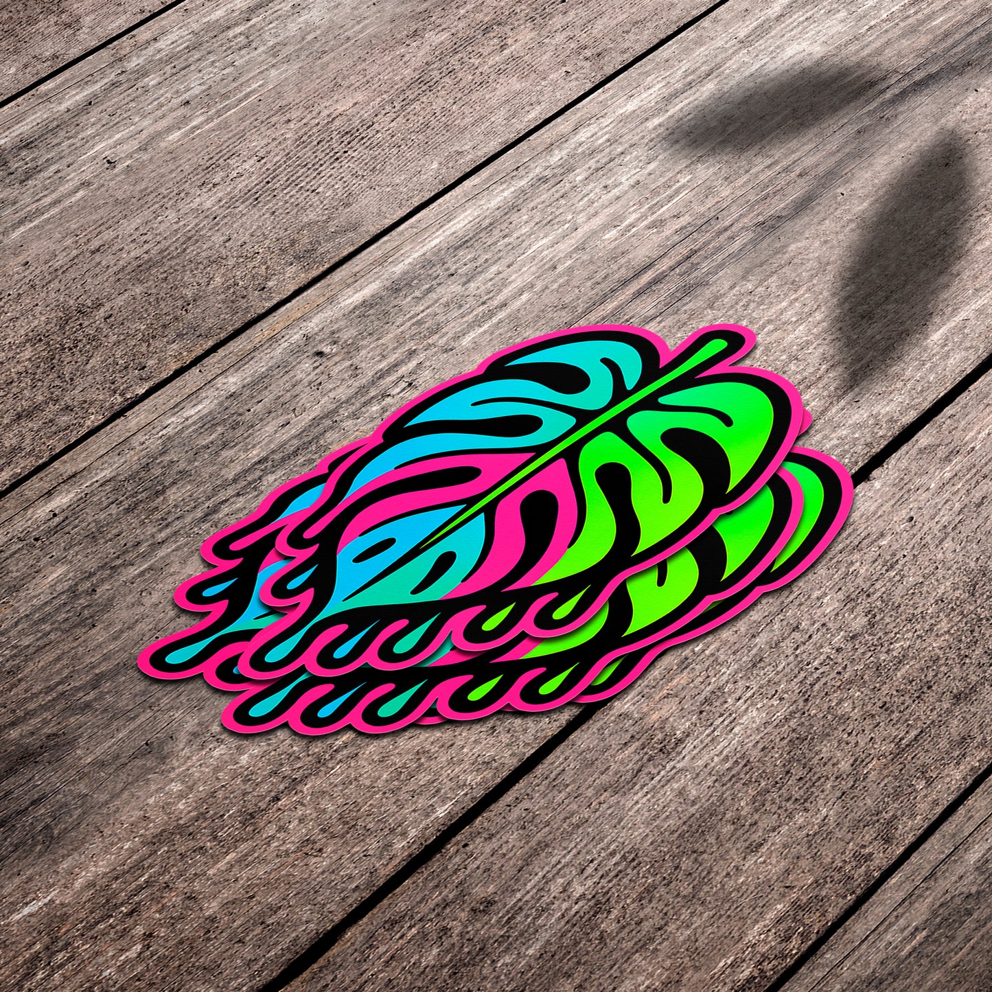 DRIPPING MONSTERA | Sticker