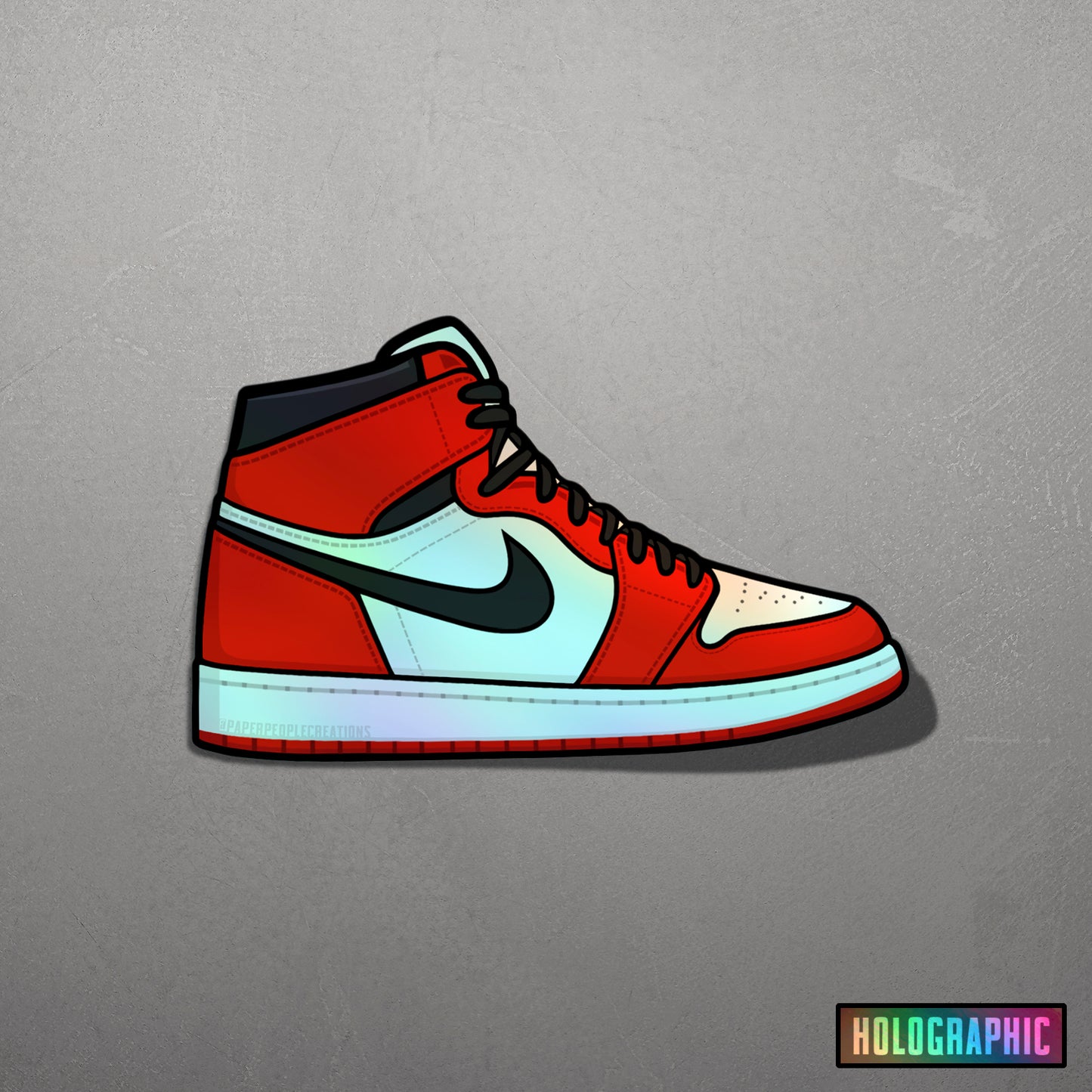 HIGH TOP SNEAKER | Sticker