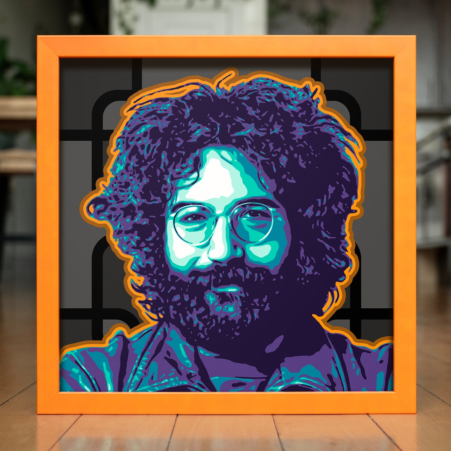 JERRY | Marco de color naranja a juego