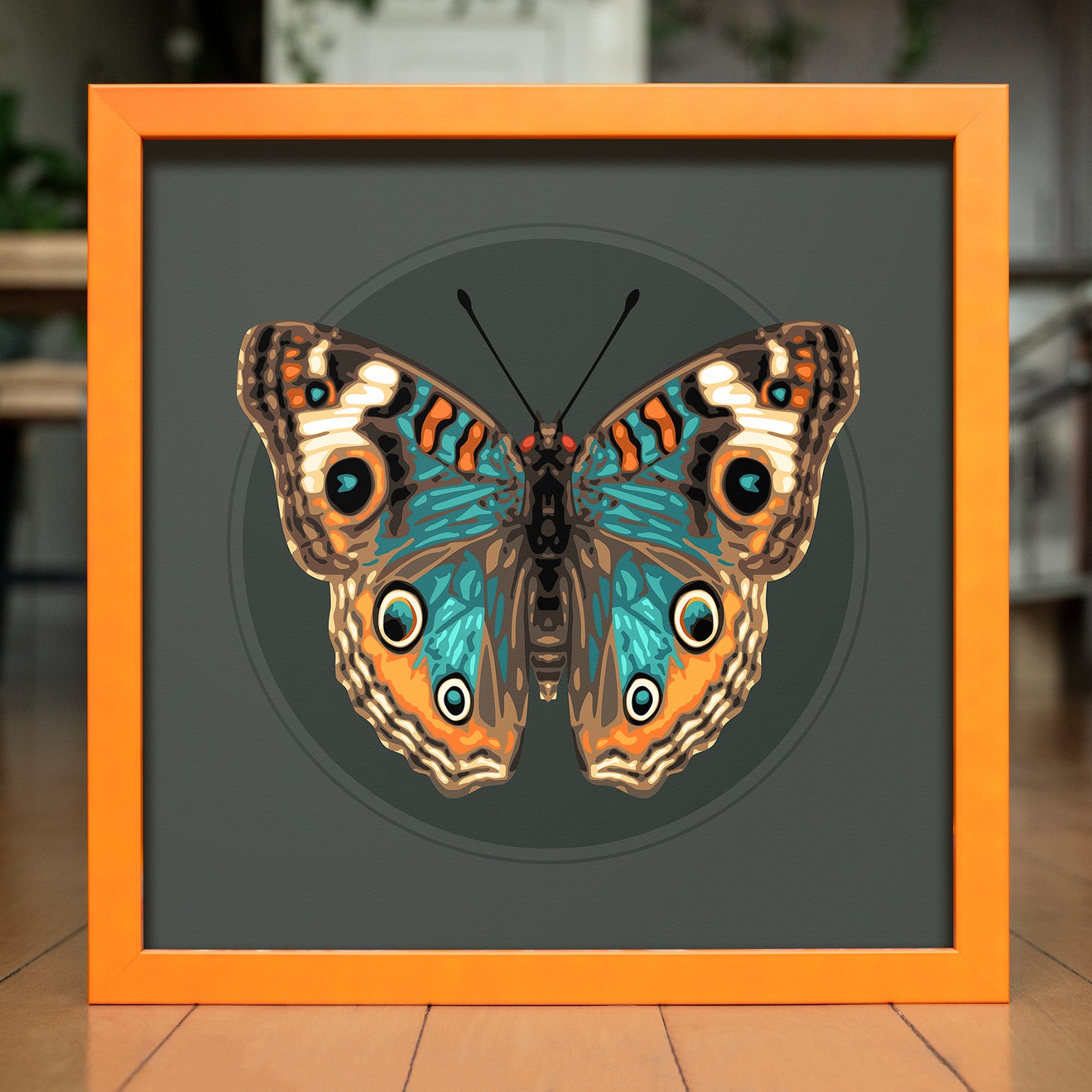 JUNONIA // OSCURO | Marco de combinación de color naranja