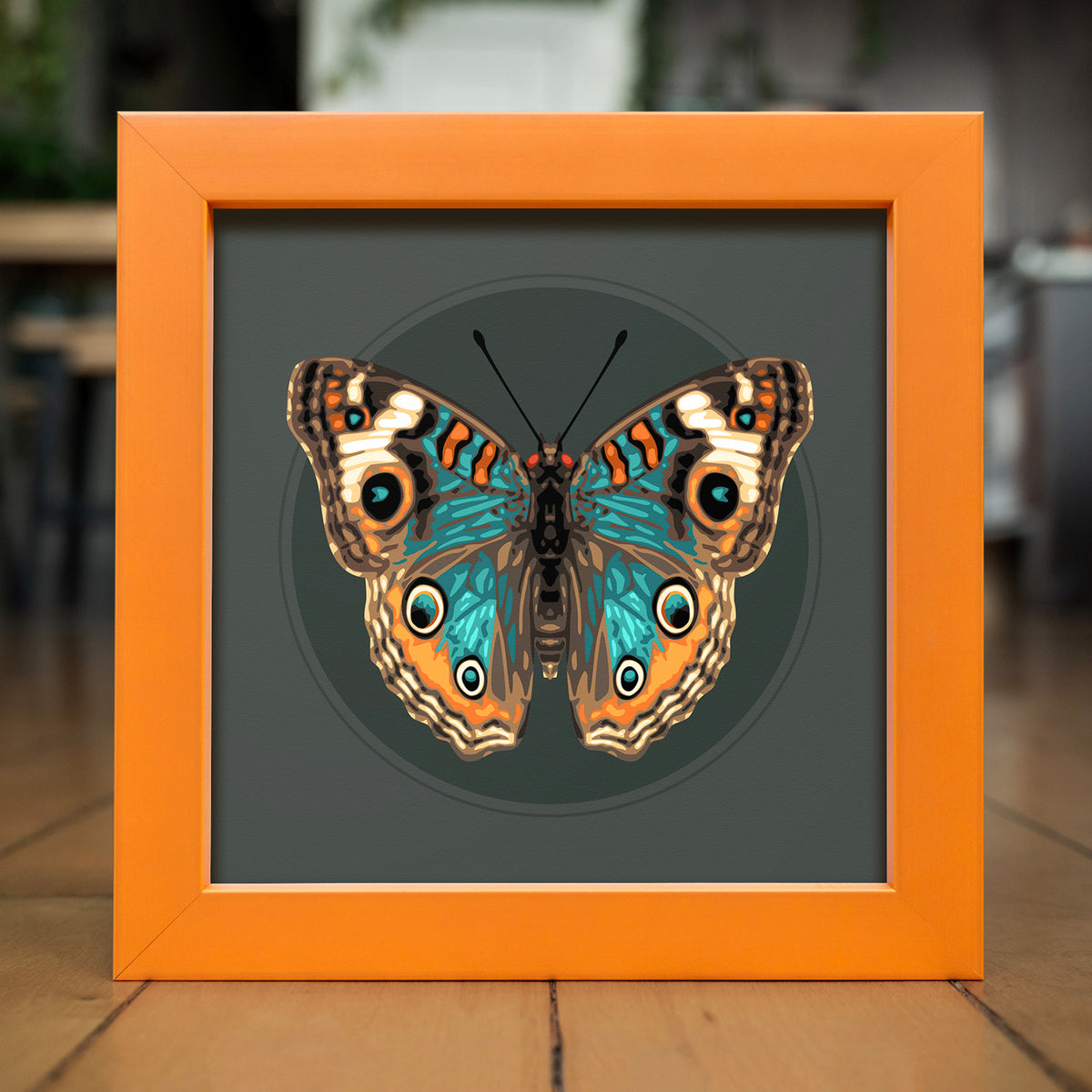 JUNONIA // OSCURO | Marco de combinación de color naranja