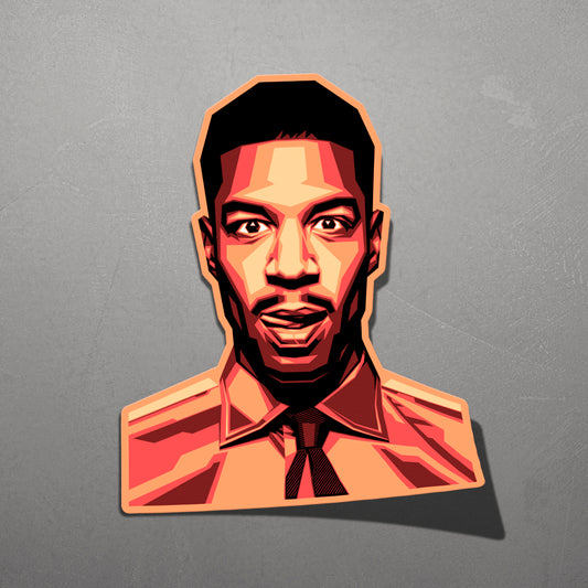 MAN ON THE MOON | Sticker