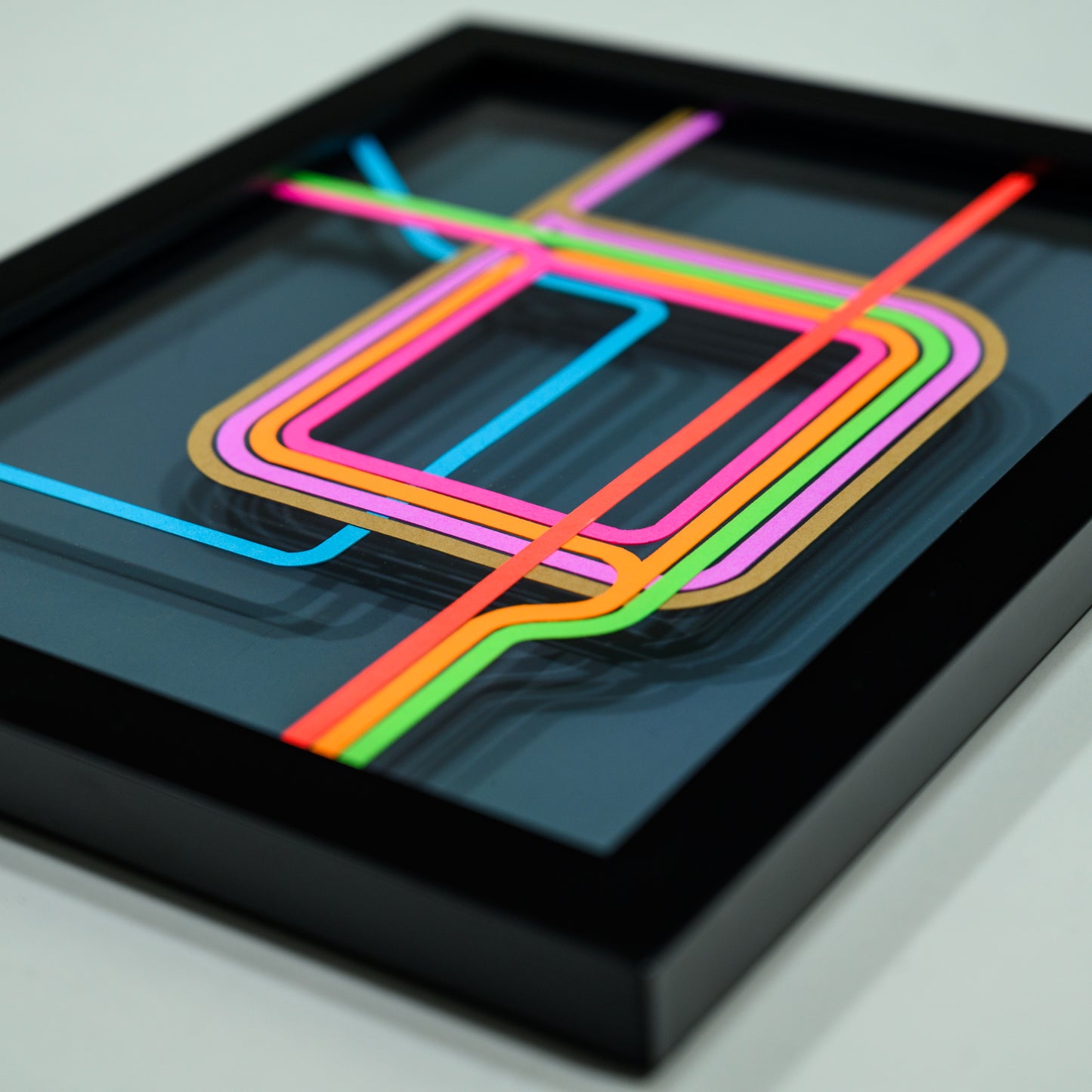 'L-MAP' | 8" x 10" Tinted