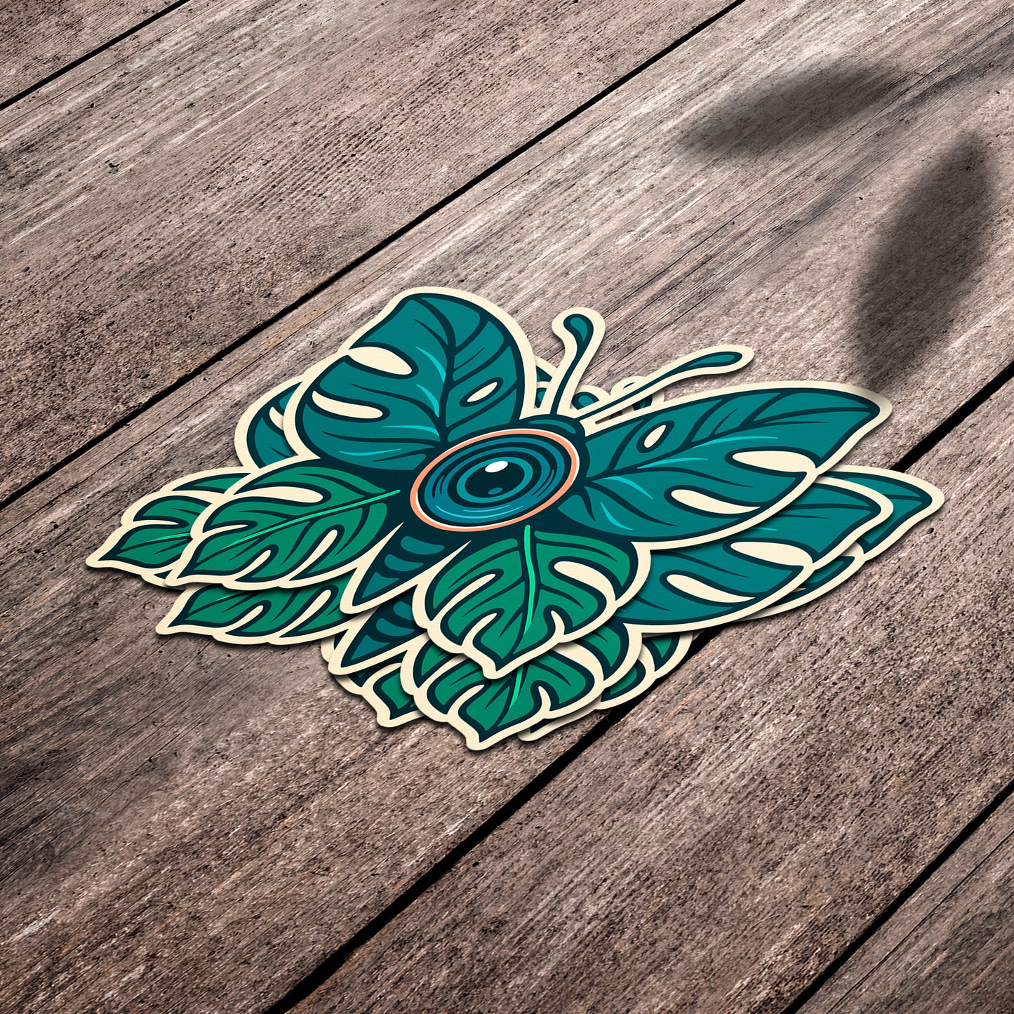 LENS LEAF | Sticker