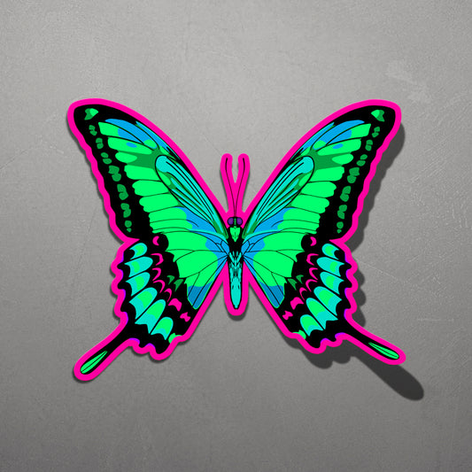 NEON FLY BUTTER | Sticker