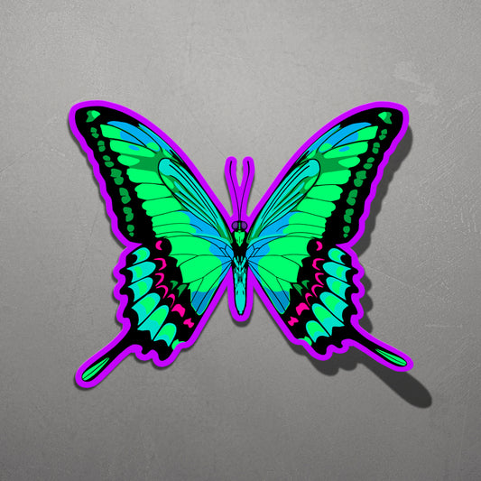 NEON FLY BUTTER | Sticker