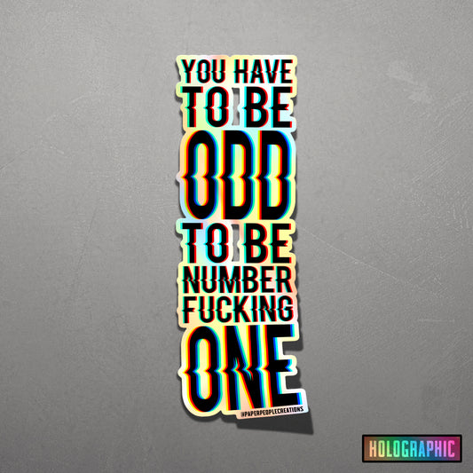 ODD ONE | Sticker