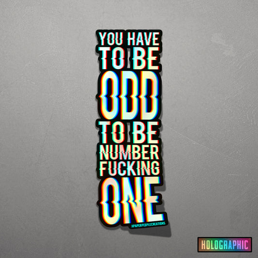 ODD ONE | Sticker