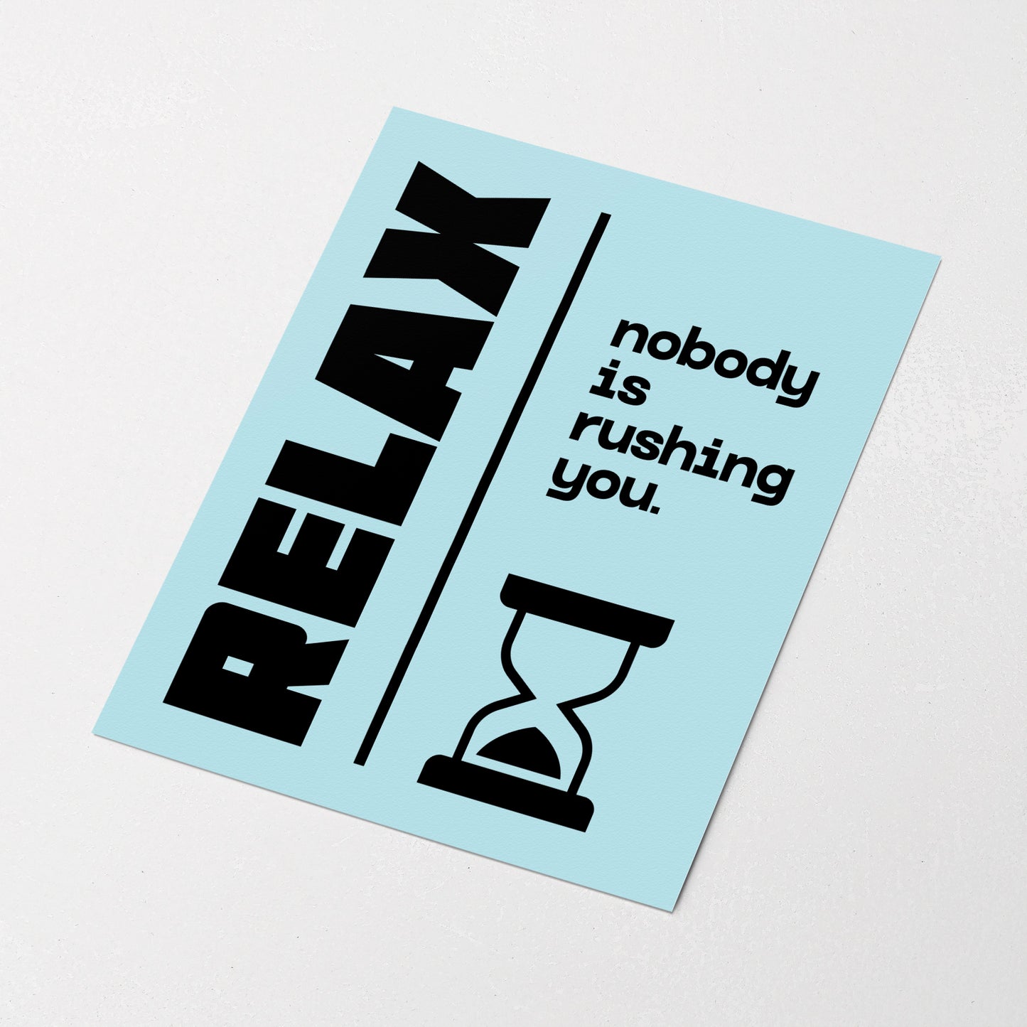 RELAX | Bathroom Print