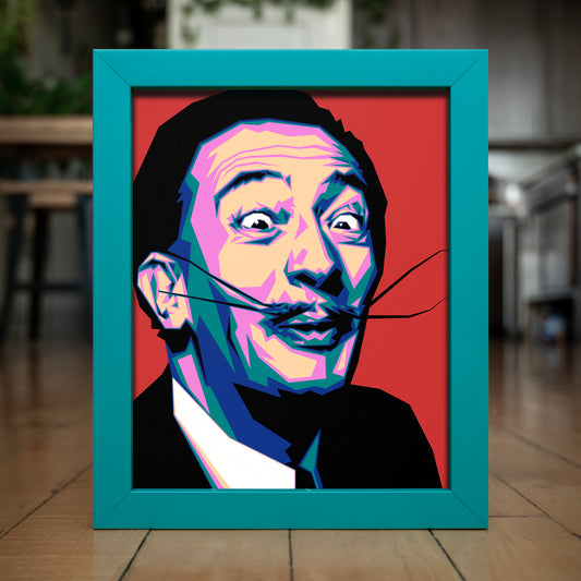 SALVADOR // RED | Teal Color Match Frame