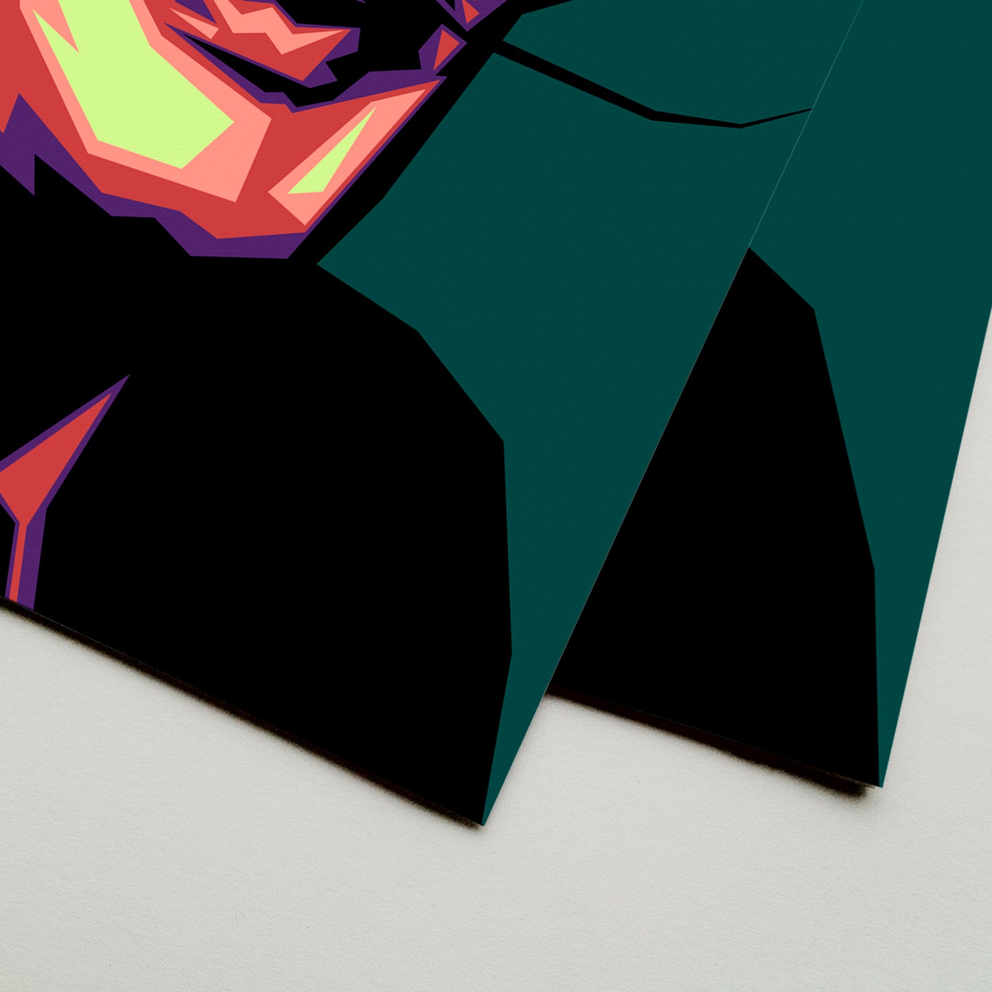 SALVADOR // TEAL | Orange Color Match Frame