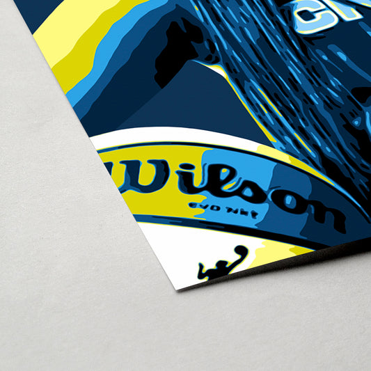 SKY FIVE | Light Blue+Royal Blue Color Match Frame