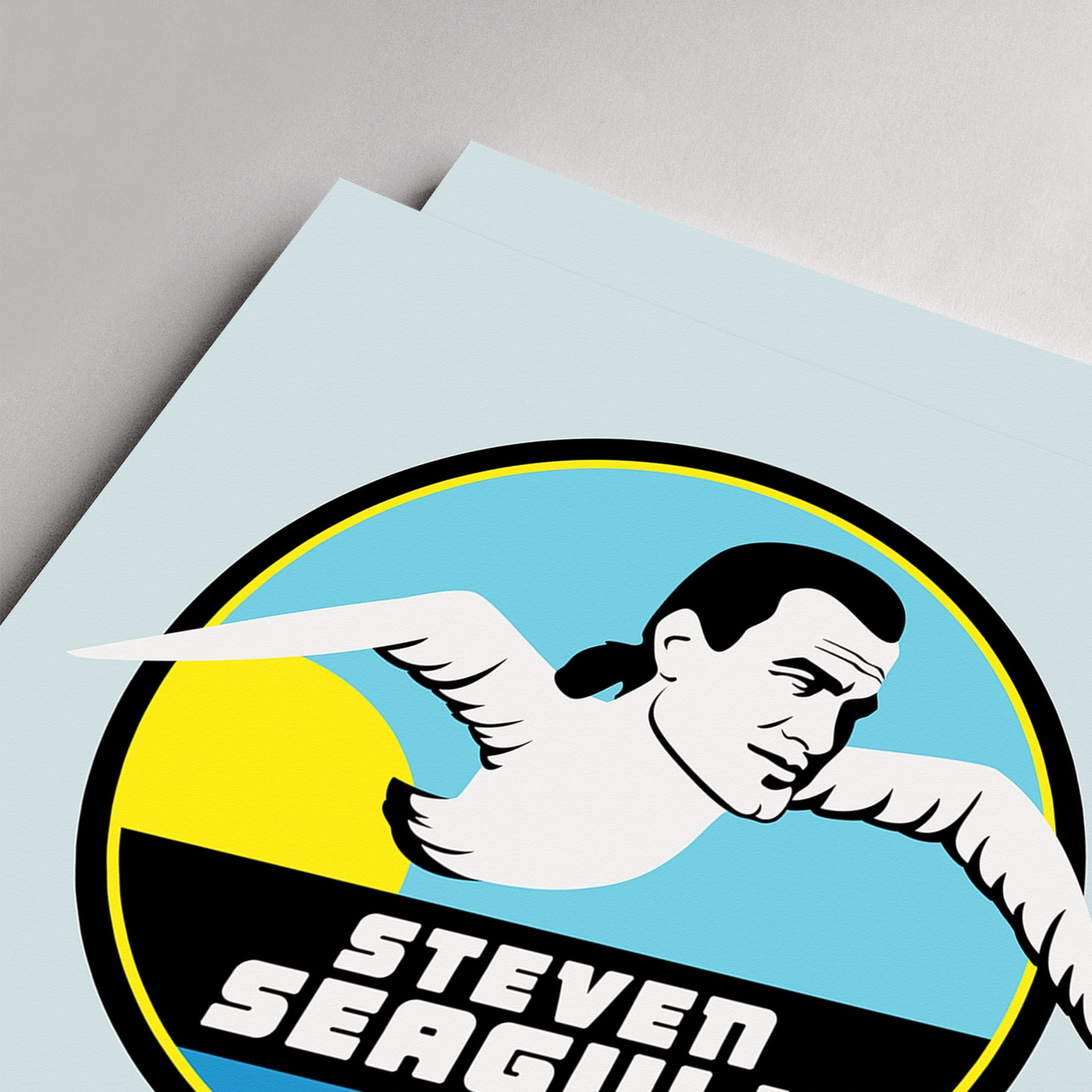 MINI-STEVEN | Marco de color amarillo a juego