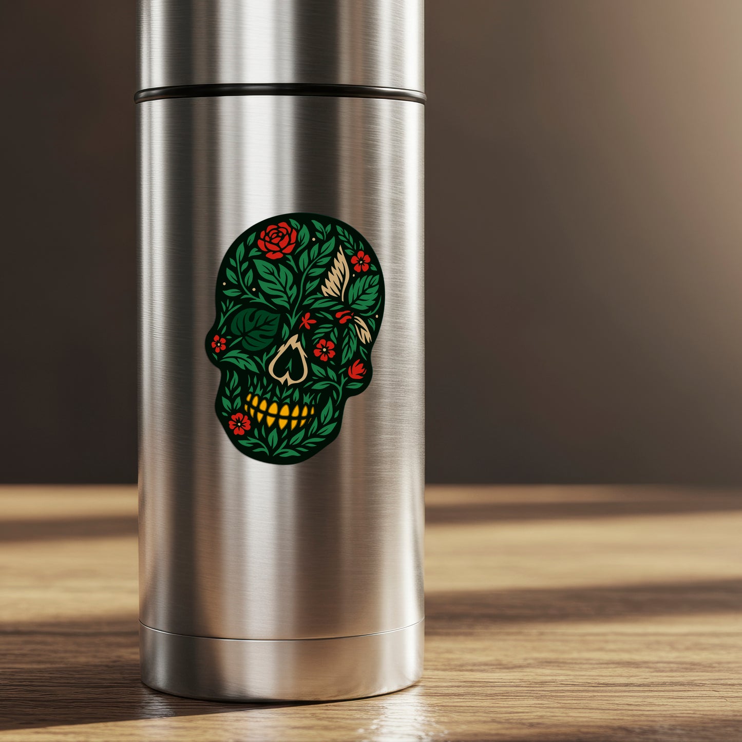 BOTANICAL SKULL | Sticker