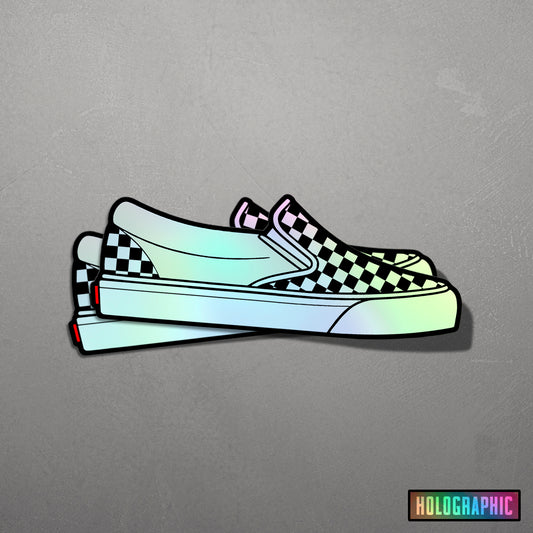 ON THE WALL | Holographic Sticker
