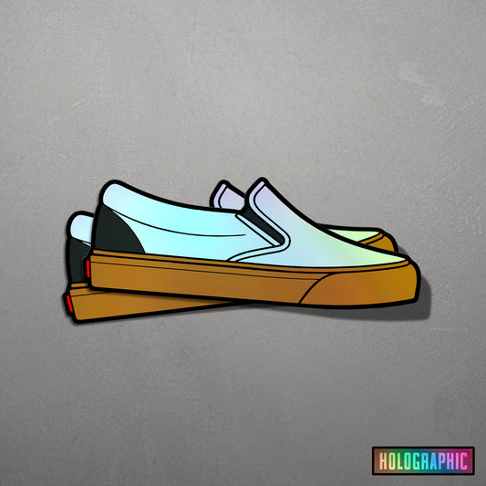 ON THE WALL | Holographic Sticker