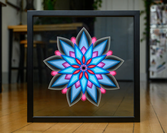 'LOTUS' | Blue & Pink