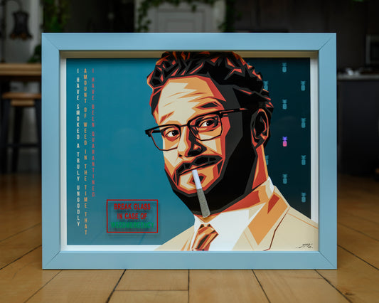 WEEDMERGENCY | Hand Embellished Framed Print