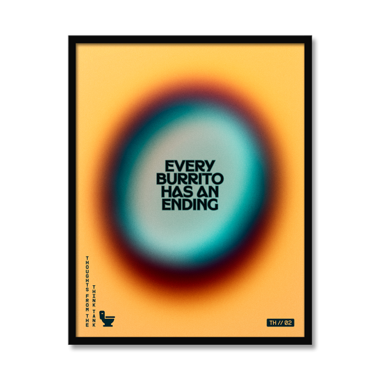 BURRITO ENDING | Bathroom Print