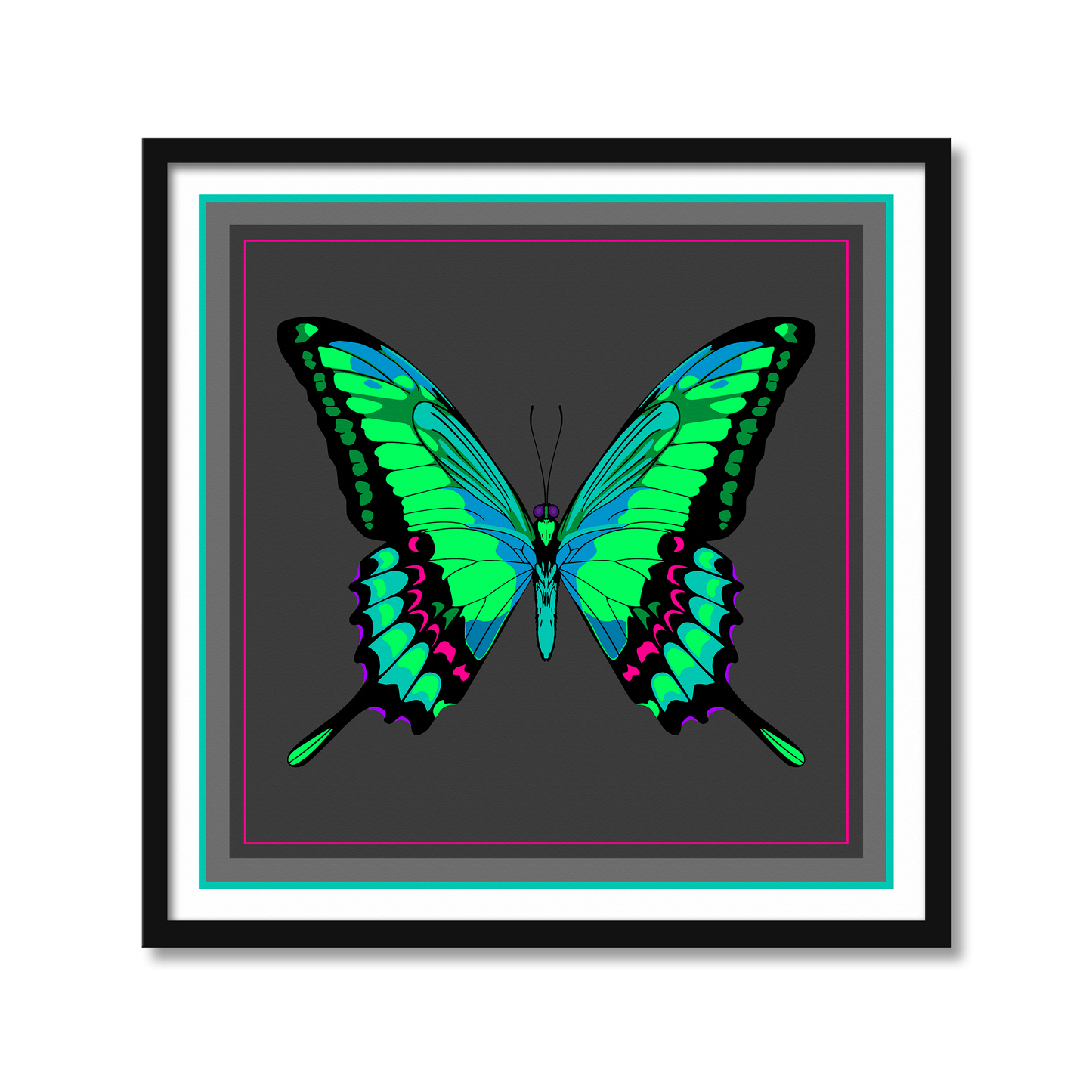 NEON BUTTERFLY | Print