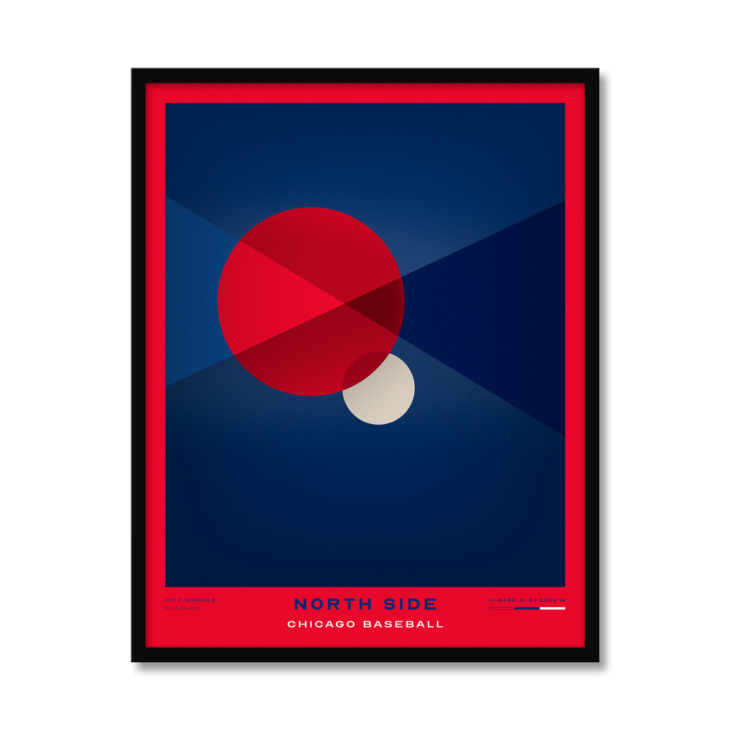 NORTH SIDE | Chicago Baseball Print