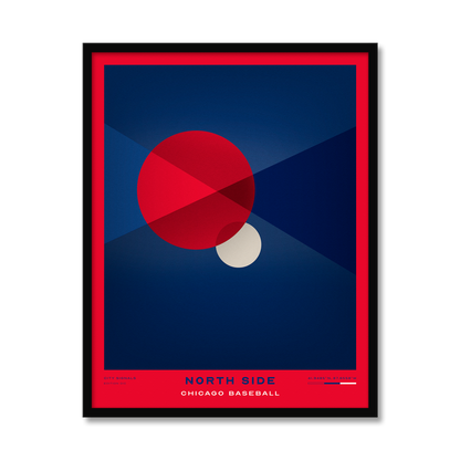NORTH SIDE | Chicago Baseball Print