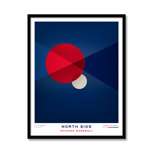 NORTH SIDE | Chicago Baseball Print