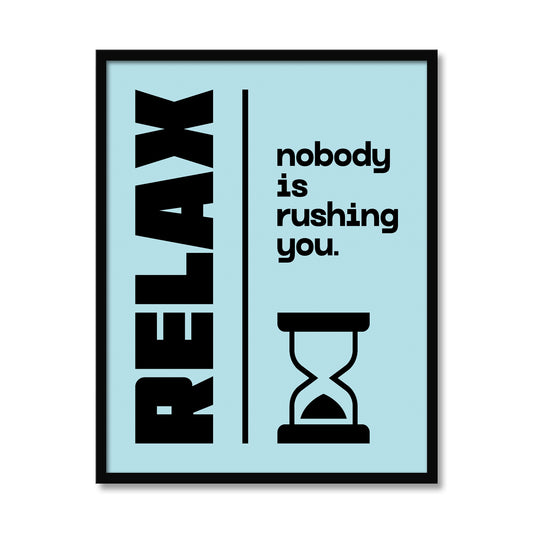 RELAX | Bathroom Print