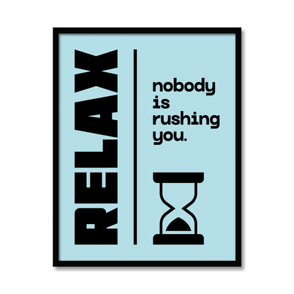 RELAX | Bathroom Print