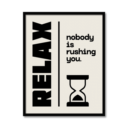 RELAX | Bathroom Print