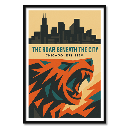 ROAR BENEATH THE CITY | Print