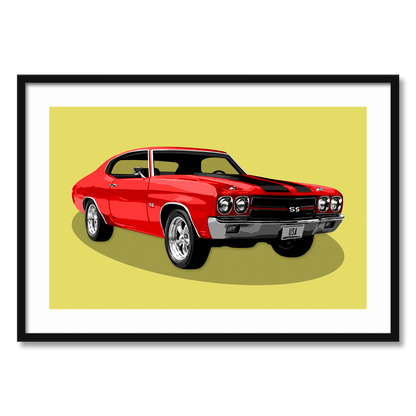 70 CHEVELLE SS | Print