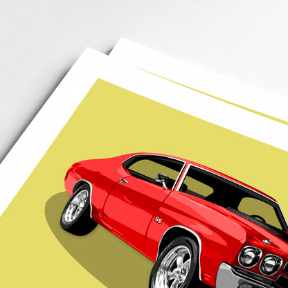 70 CHEVELLE SS | Print
