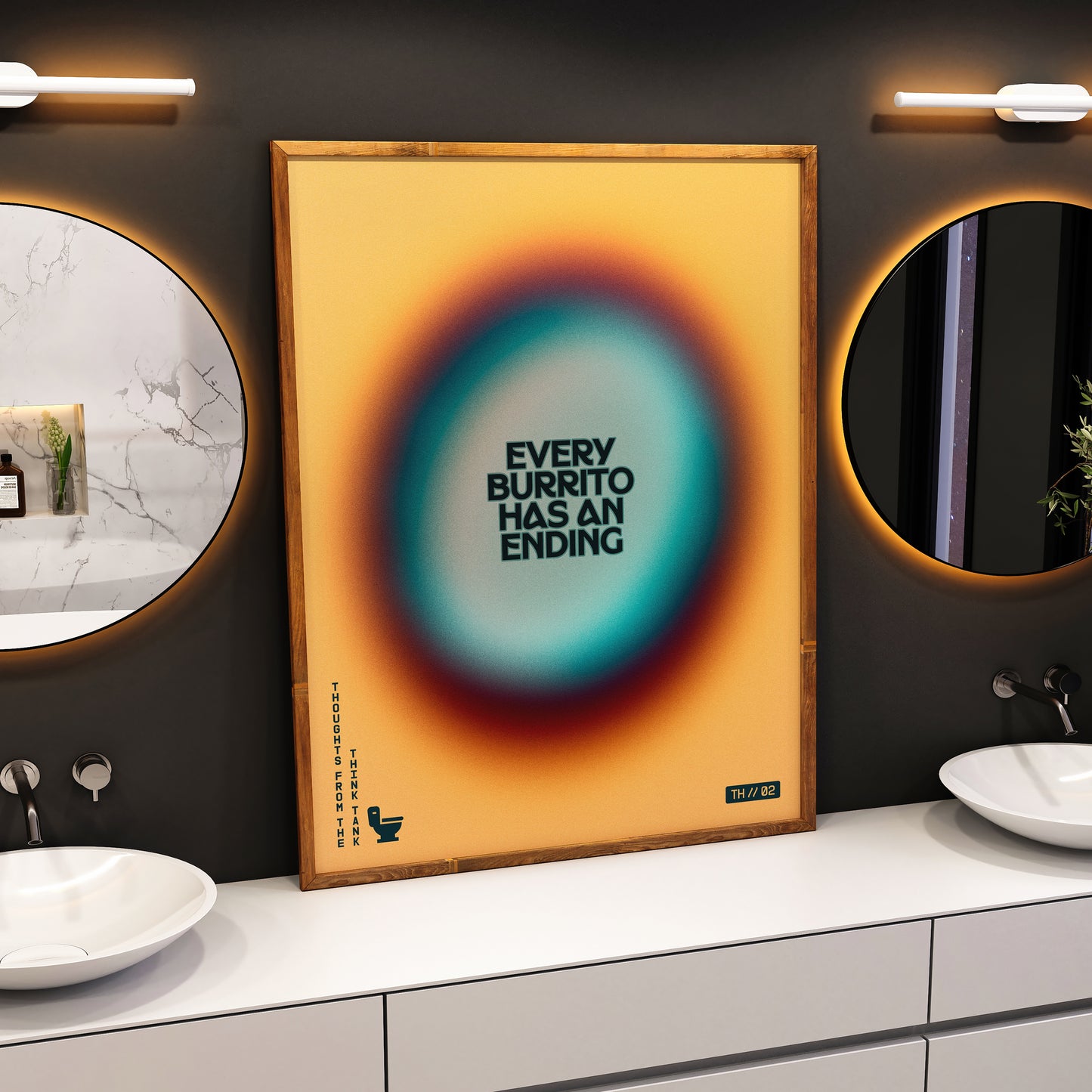 BURRITO ENDING | Bathroom Print