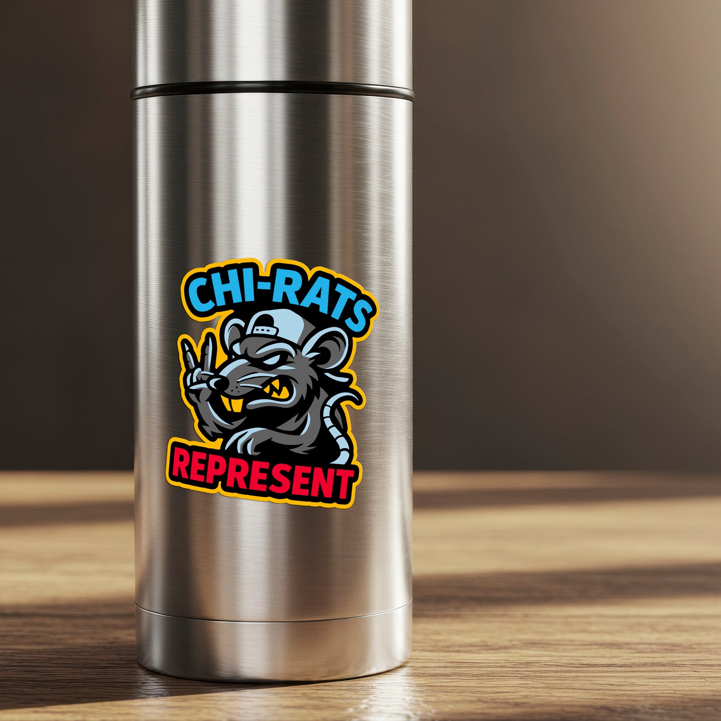 CHI-RATS REPRESENT | Sticker