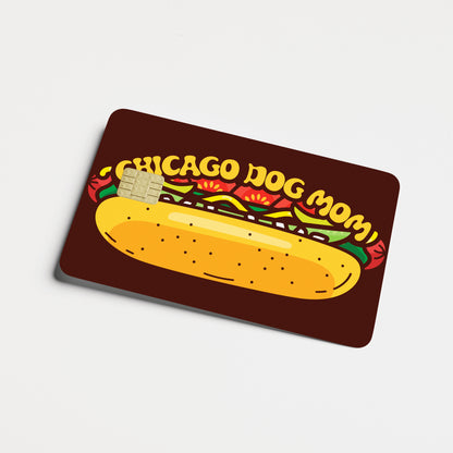 CHICAGO DOG MOM & DAD | Credit Card Skin