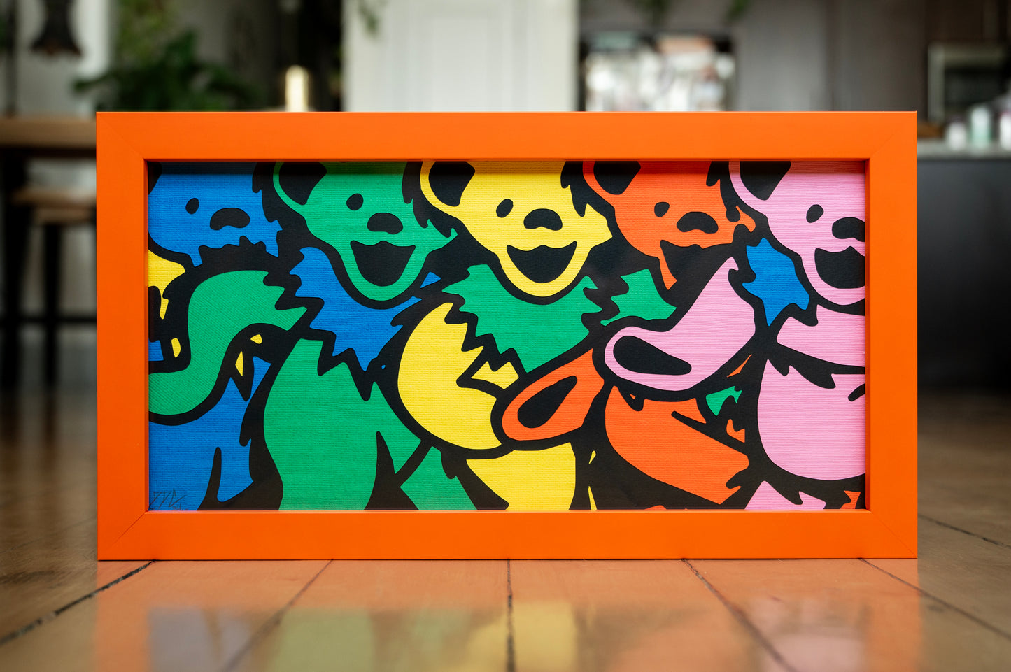 'DANCING BEARS' | Orange Frame