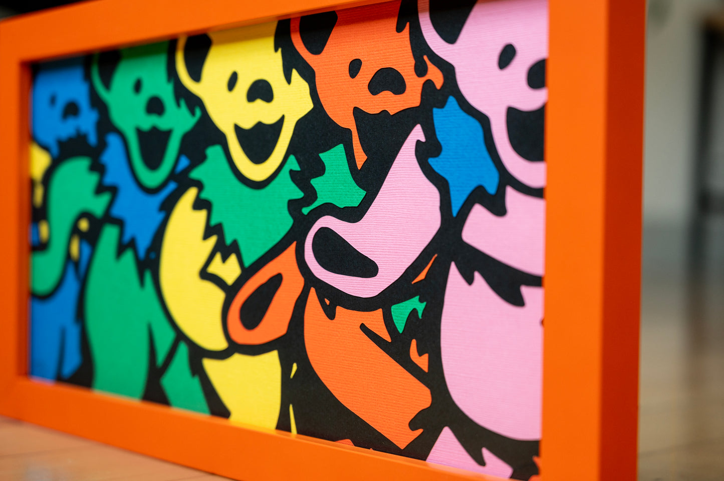 'DANCING BEARS' | Orange Frame