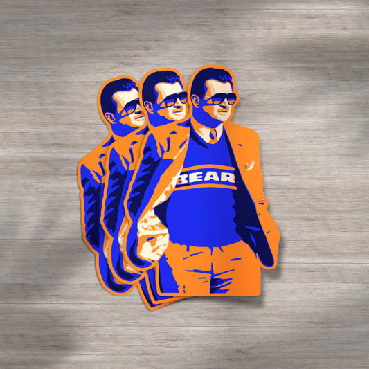 DA COACH | Sticker – Orange Colorway