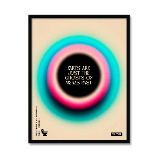 FARTS ARE GHOSTS | Bathroom Print