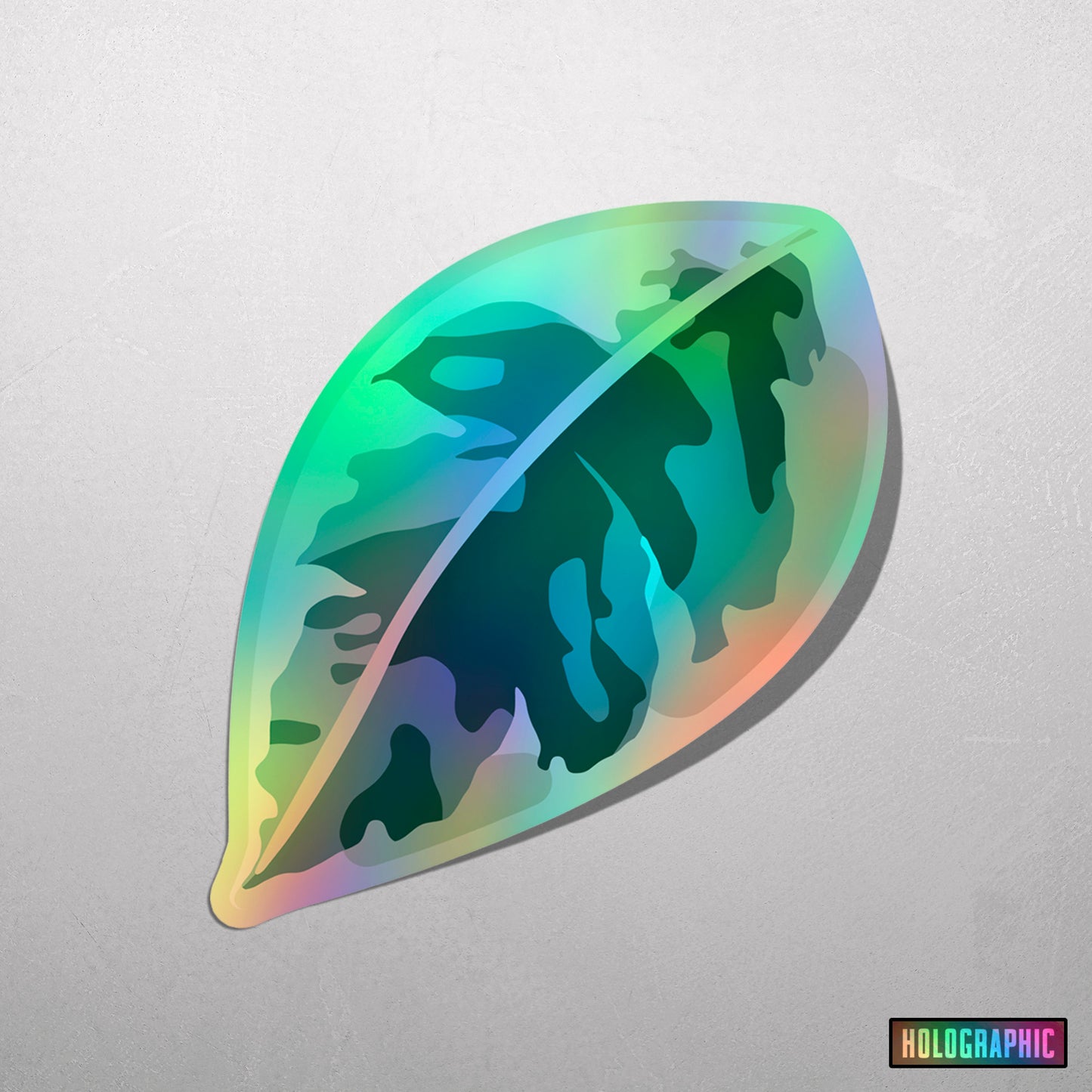 LEAF | Variegated Ficus Sticker