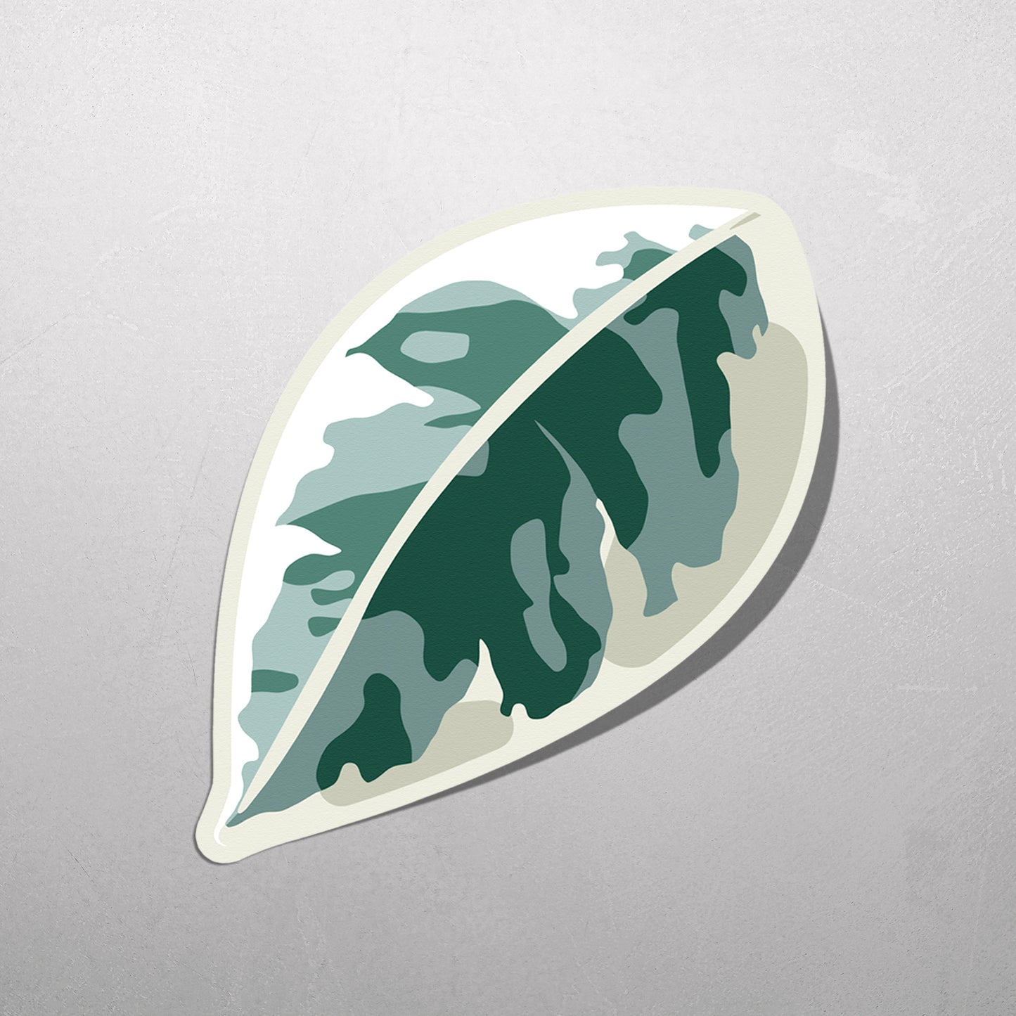 LEAF | Variegated Ficus Sticker