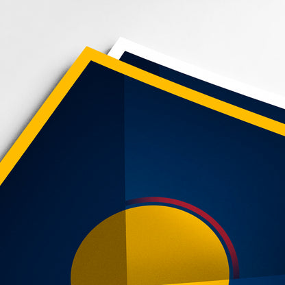HIGH ALTITUDE | Denver Basketball Print