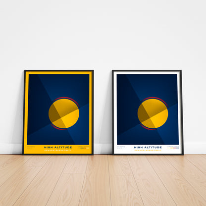 HIGH ALTITUDE | Denver Basketball Print