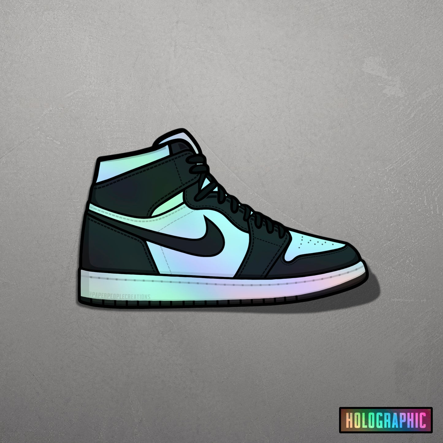 HIGH TOP SNEAKER | Sticker