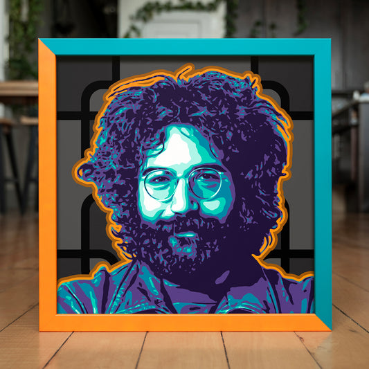 JERRY | Orange+Teal Color Match Frame